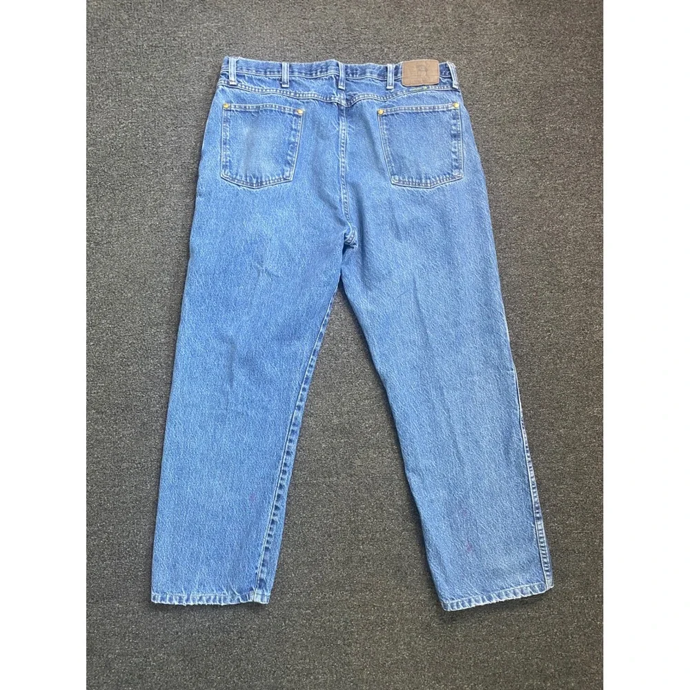 Wrangler‎ Dale Earnhardt Legendary Denim Blue Jeans Mens 38x32 Straight Leg Race